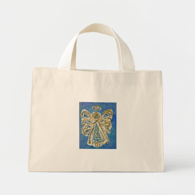 Blue Angel Tote Bag (Front)