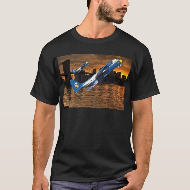 BLUE ANGELS C-130 IN JATO T-Shirt (Front)