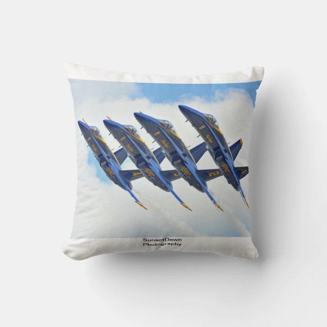 Blue Angels Cushion (Front)