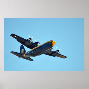 Blue Angels Fat Albert Poster