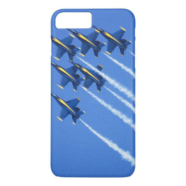 Blue Angels flyby during 2006 Fleet Week 2 Case-Mate iPhone Case (Back)