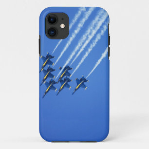 Blue Angels flyby during 2006 Fleet Week 2 iPhone 11 Case