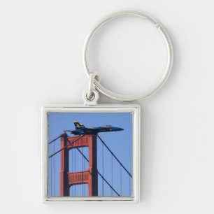 Blue Angels flyby during 2006 Fleet Week 3 Key Ring
