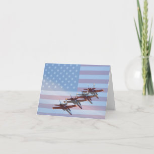 Blue Angels Greeting Card
