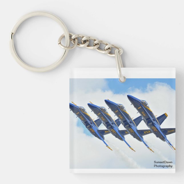 Blue Angels Key Ring (Front)
