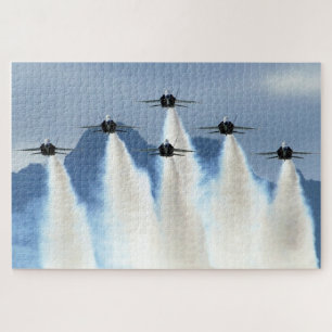 Blue Angels Pensacola Florida Air Show Jigsaw Puzzle
