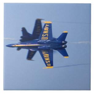 Blue Angels perform knife-edge pass during 2006 Tile
