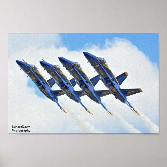 Blue Angels Poster (Front)