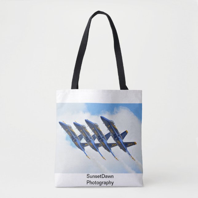 Blue Angels Tote Bag (Front)