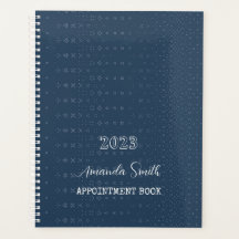 Blue Appointment Book 2023 Planner