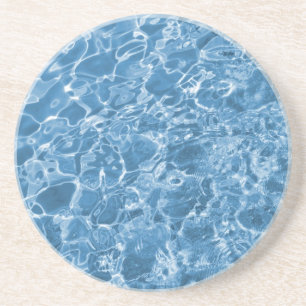 blue aqua coaster
