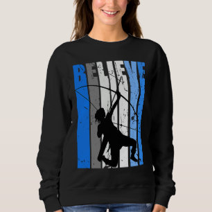 Blue Archery Archer Believe Motivating Bow Arrow W Sweatshirt
