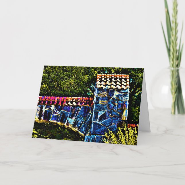 Blue Archway, card (Front)