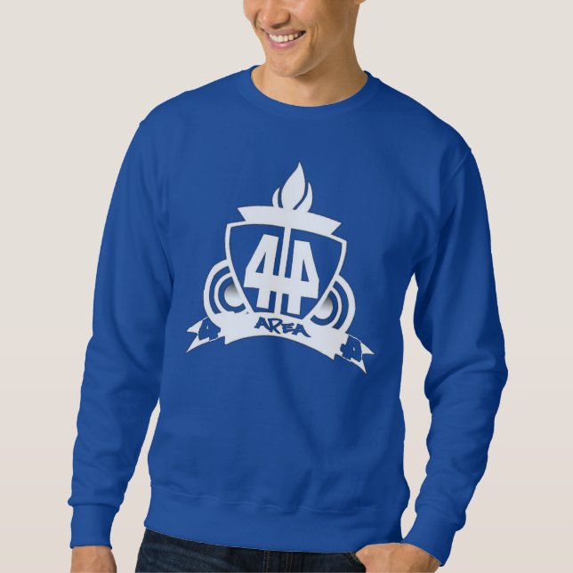 BLUE AREA 44 CREW NECK SWEATSHIRT (Front)