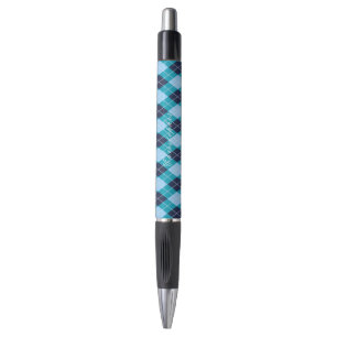 Blue Argyle Black Custom Name