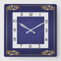Blue art deco