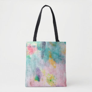 Blue Artistic. White Contemporary Presentation. Ti Tote Bag