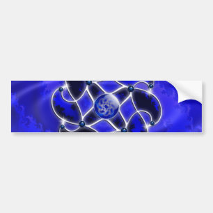 Blue As the Sea Bumper Sticker