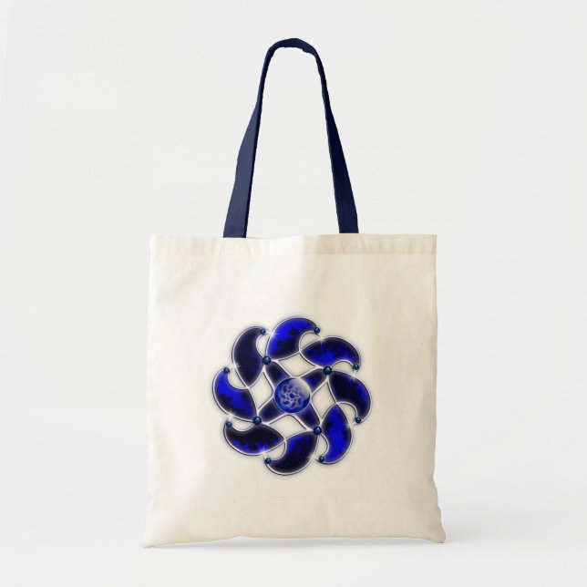 Blue As the Sea Tote Bag (Front)