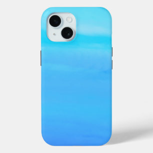 Blue as the Sky Abstract Art iPhone 15 Case