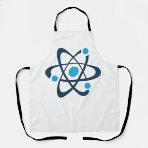 Blue Atom Science Design Apron