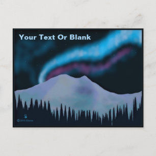 Blue Aurora Postcard