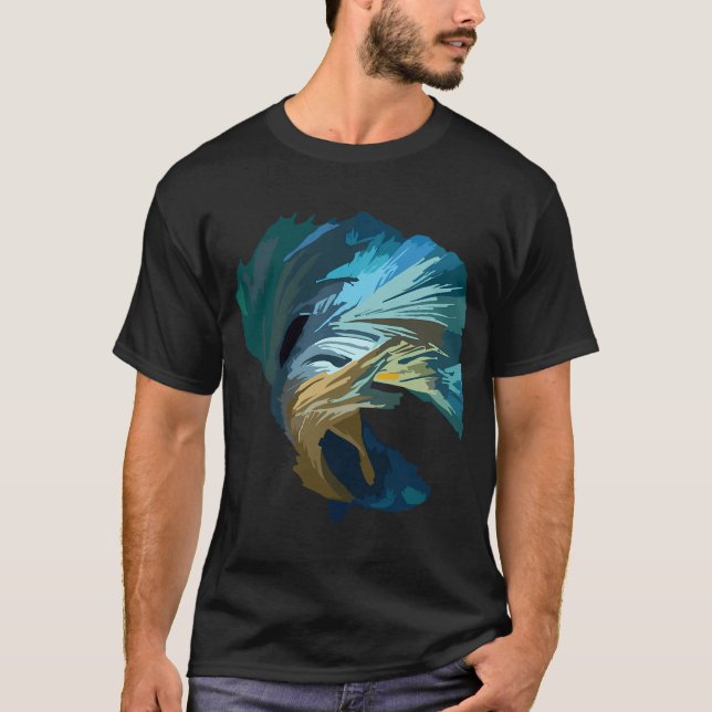 blue aurora T-Shirt (Front)