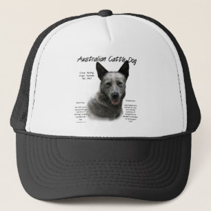 Blue Australian Cattle Dog History; Blue ACD Trucker Hat