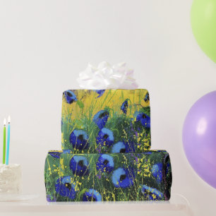 Blue autumn, Art    Wrapping Paper