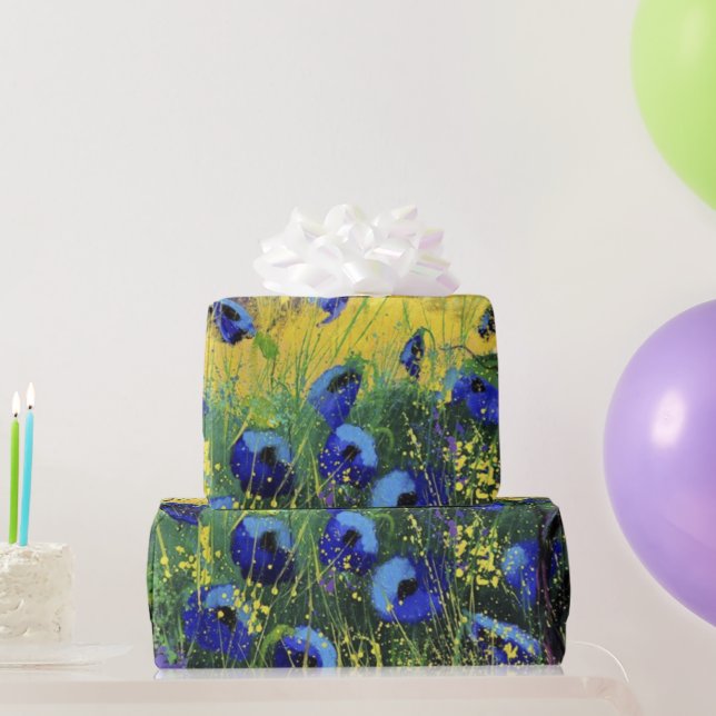 Blue autumn, Art    Wrapping Paper (Party Gifts)