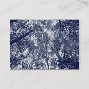 Blue Autumn Business Card