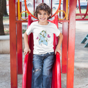 Blue Awareness Ribbon T-Shirt