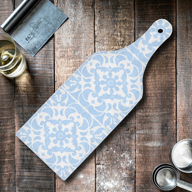  Blue Azulejos Portuguese Spanish Mediterranean Cutting Board (Blue Azulejos Portuguese Spanish Mediterranean Cutting Board)