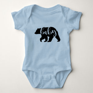 Blue Baby Bear Matching Family Shirts