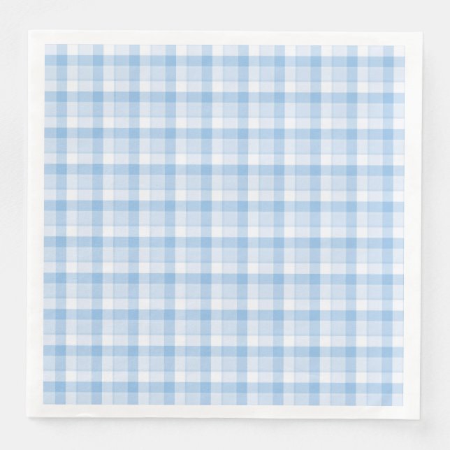 Blue Baby Boy Napkin (Front)