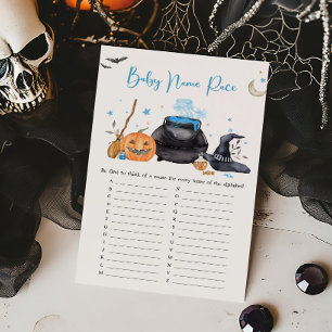 Blue Baby is Brewing Baby Name Race Game