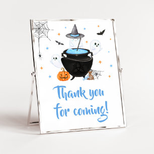 Blue Baby is Brewing Thank you for Coming Poster