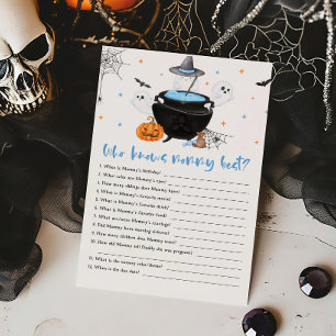Blue Baby is Brewing Who knows Mummy Best Game