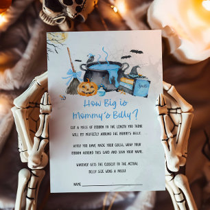 Blue Baby is Brewing Witch How Big Mummy's Belly