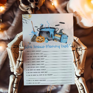 Blue Baby is Brewing Witch Who Knows Mummy Best