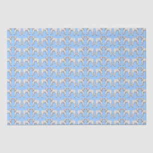 Blue Baby Lamb Tissue Paper