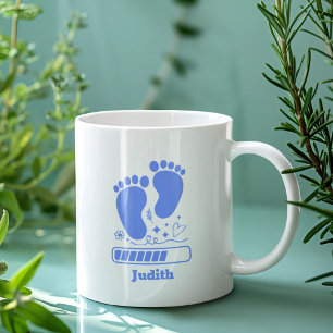Blue Baby Loading Coffee Mug