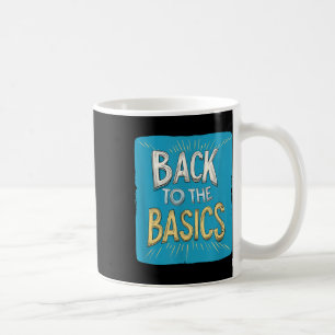 Blue Back To The Basics Outfit Coffee Mug