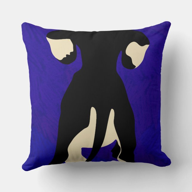 Blue Backdrop Cushion (Back)