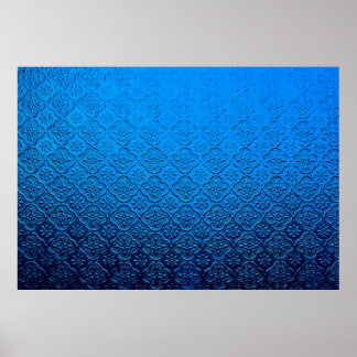 blue background poster