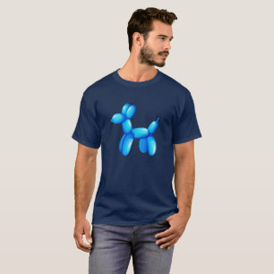 Blue Balloon Animal Dog T-Shirt