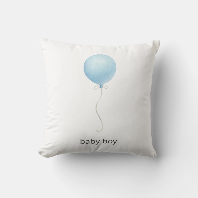 Blue Balloon Cushion (Front)