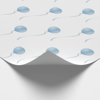 Blue balloon Gift Wrapping Cadeaupapier  Wrapping Paper