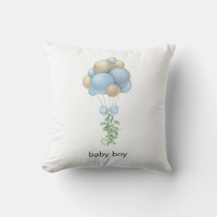 Blue Balloons Cushion