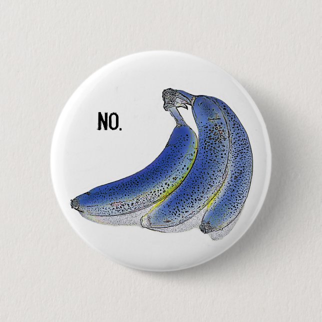 blue banana button (Front)